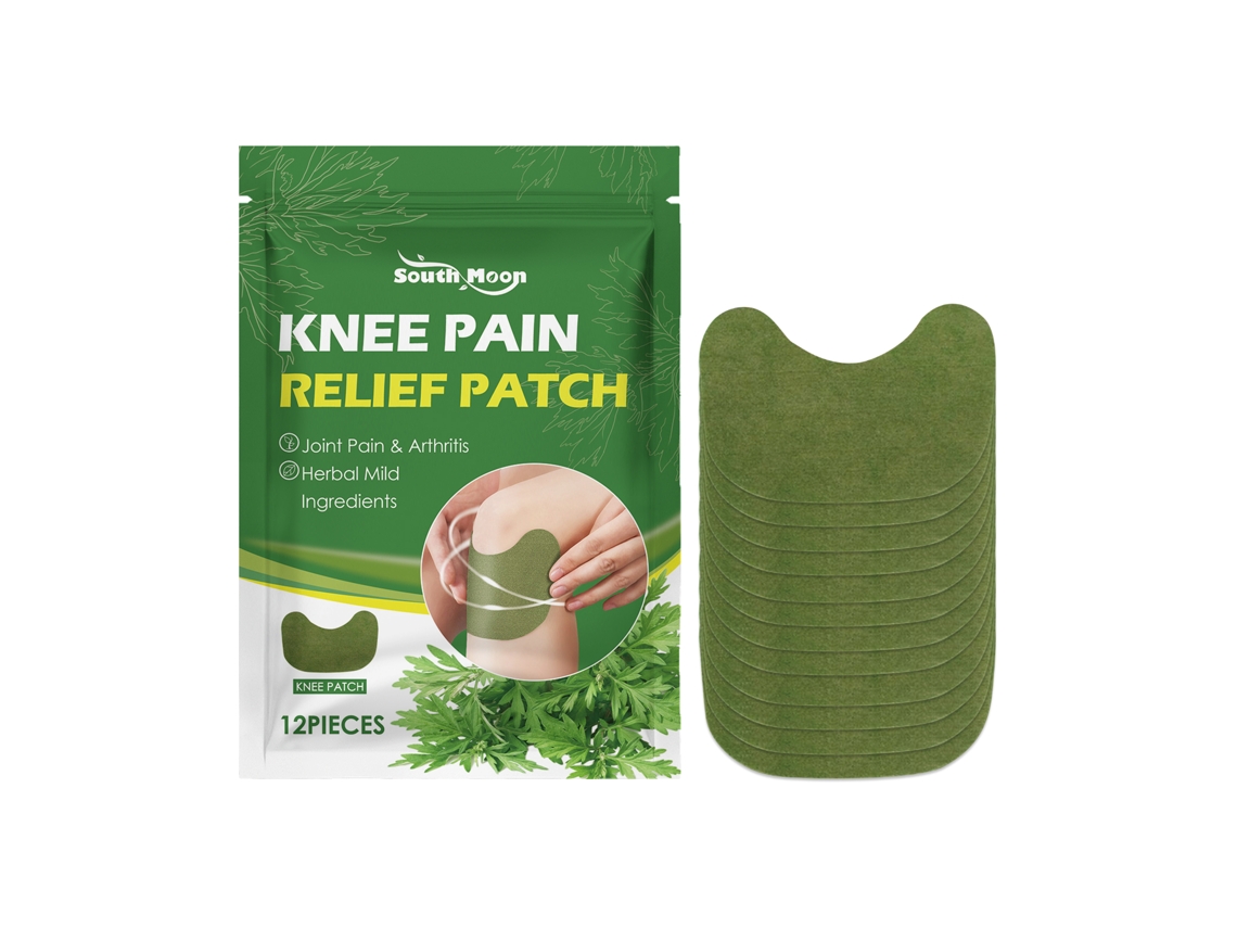 Parche de masaje para aliviar el dolor de rodilla