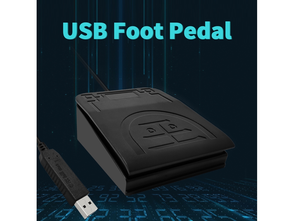 Pedal De Pie Usb Multifuncional Personalizado Para Control De Juegos Midi