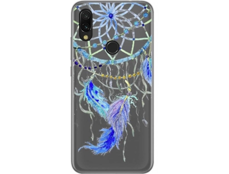 Carcasa Xiaomi Redmi 7 TUMUNDOSMARTPHONE Plumas Multicolor