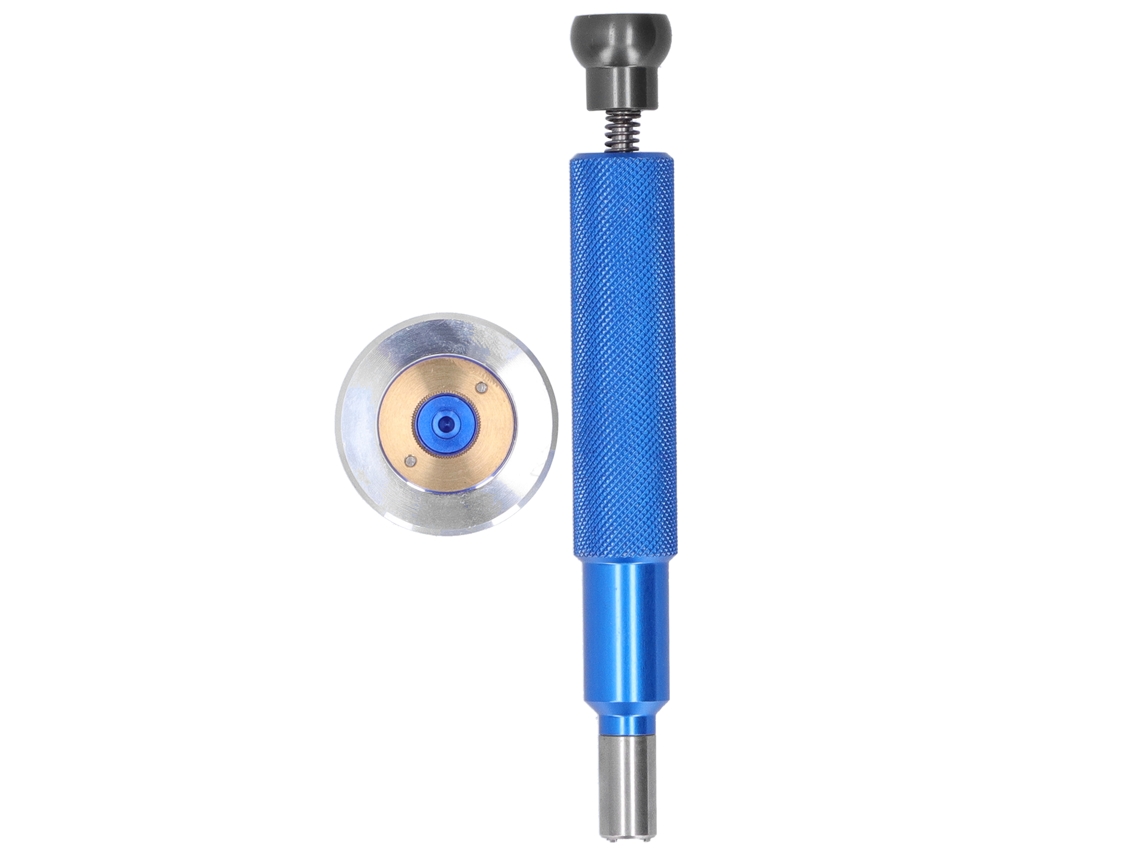 Herramienta de reparación de relojes con apertura de rotor de cojinete E2000 Oscilación azul