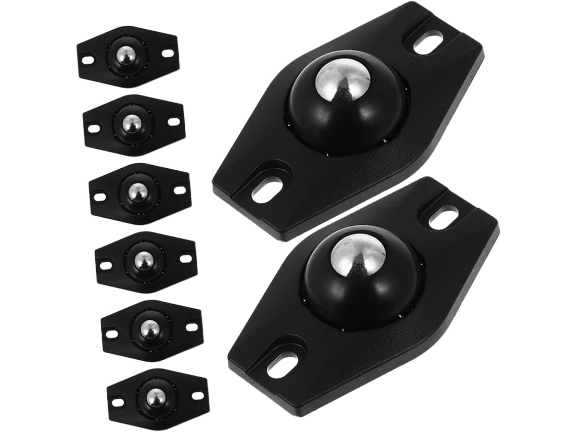 Ruedas Giratorias Autoadhesivas Rodamiento Bolas Pequeñas