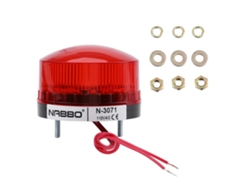 Luz De Advertencia Led Roja Intermitente Para Vehículos De Emergencia, 110 V, Camión De Bomberos