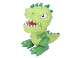 Jogo De Dentes De Dinossauro Com Luz E Som Brinquedo Mordedor De Dedo Interativo Verde
