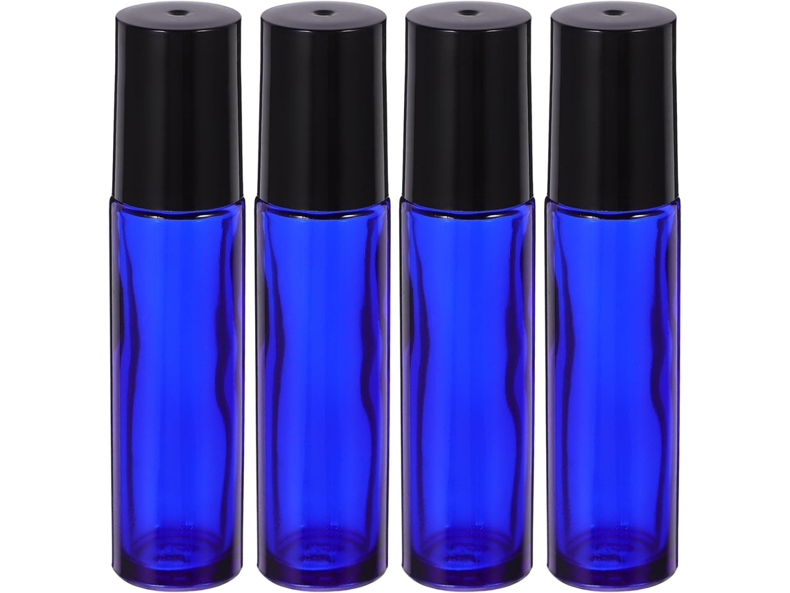 Juego De 24 Botellas De Vidrio Rellenables Para Aceites Esenciales Y Perfumes.