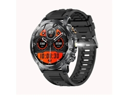 Smartwatch Ak87 1000mah Batería De Larga Duración Linterna Para Deportes Al Aire Libre Yizhood (negro)