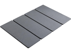 Alfombrilla de secado de piedra multiusos para cocina, ideal para platos y vasos, con aislamiento térmico. CHABERLU