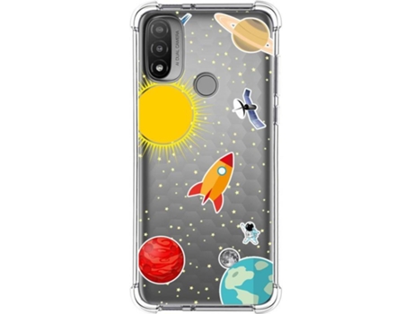 Carcasa Motorola Moto E20 TUMUNDOSMARTPHONE Espacio Multicolor