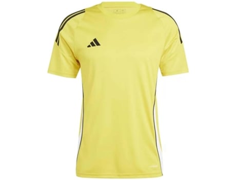 Camiseta de Hombre ADIDAS Corta Tiro Amarillo (X/L)