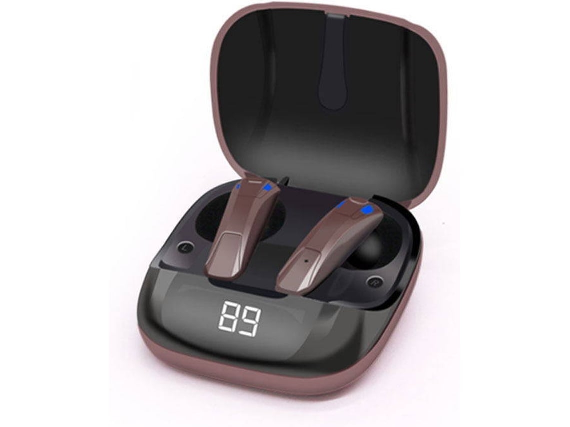 Auriculares Bluetooth True Wireless Tws 809-Xw2 In Ear Microfono Cancelación De Ruido Rosa VEANXIN