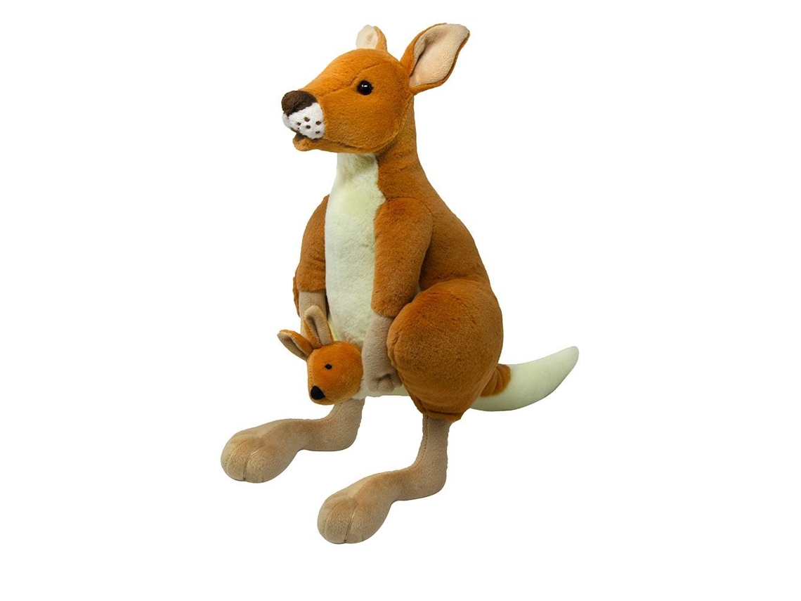 Peluche WILD PLANET Canguro (31 x 18 x 31 cm - Poliéster)
