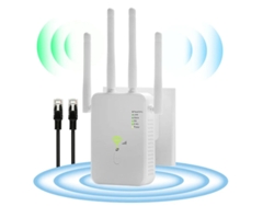 Amplificador de señal WiFi 2024, extensor de rango WiFi de 1200 Mbps, amplificador de señal inalámbrica de banda dual 2.4, 4 antenas, cobertura total de 360°, Yizhood