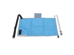Extensor de asiento de avión para niños, cuna de avión con soporte para los pies y pilares.