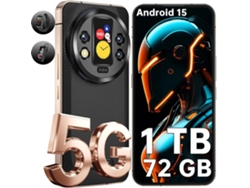Smartphone Resistente 5g Oukitel Wp200 Pro Con Auriculares Bluetooth 72 Gb 1 Tb 6.7" Fhd+ 120hz 8800 Mah 108 Mp Nfc Negro