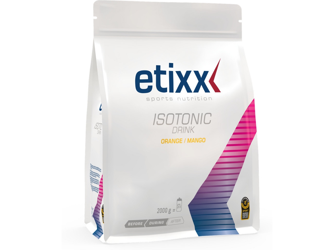 Complemento Alimentar ETIXX Isotonicr (Frutas Del Bosque, Limón, Naranja, Sandía, Mango - 2000 g)