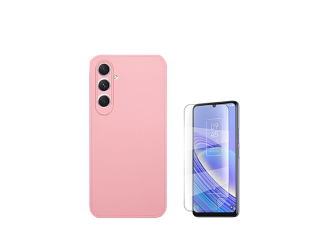 Protector de Pantalla Protectora Frente Proteção para Samsung GIFT4ME Rosa