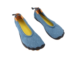 Yncm-1 Par De Zapatos De Secado Rápido, Antideslizantes, Transpirables, De Nailon, Elásticos, Para Playa, Natación, Surf, Buceo, Talla 40, Azul