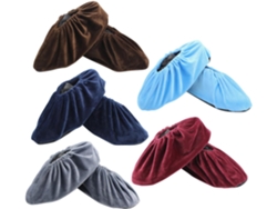 Nuobesty 5 Pares De Protectores De Zapatos Gruesos, Reutilizables Y Antideslizantes Con Bolsa Para Cada Par.
