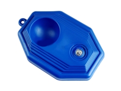 Dispositivo portátil Omni-tool para entrenamiento de tenis para niños y jóvenes, base de plástico resistente para ejercicio y práctica.