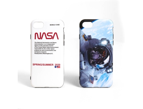 Funda para iphone 8 MISTER TEE nasa handycase (2pcs) TU