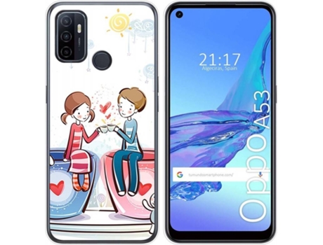 Carcasa Oppo A53 / A53s TUMUNDOSMARTPHONE Café Multicolor