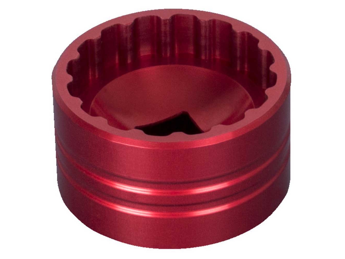 Soquete Do Suporte Inferior Hollowtech 42.7 Mm Vermelhounior