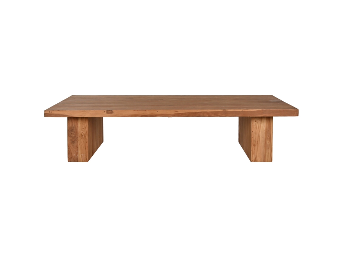 Mesa Centro Teca Natural 180x90x40cm