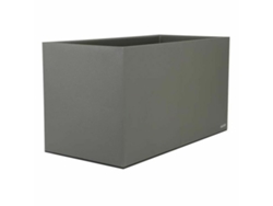 Macetero Riviera Rectangular Gris 80 x 40 cm Granito