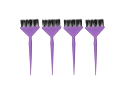 Vlrla-4pcs Washable Reusable Cabelo Coloring Brushes Para Casa Salão
