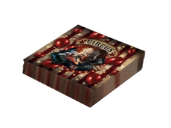 Servilletas GUIRCA Set de 12 de payaso 33X33 cm