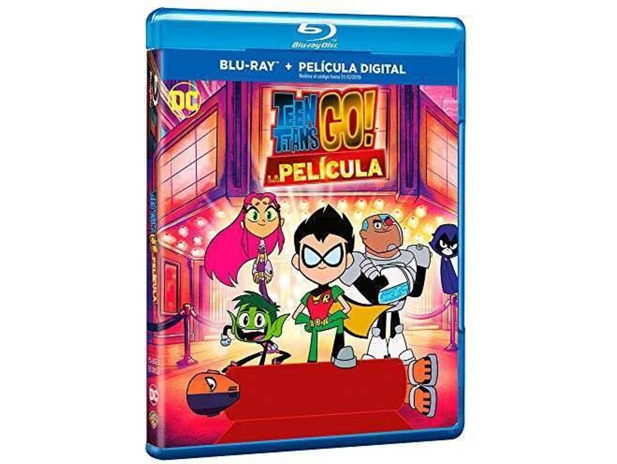 Blu-Ray Teen Titans Go! La Película Blu-Ray (Edición en español)
