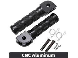 Reposapiés Delanteros De Aluminio Cnc Para Motocicleta Bicicleta