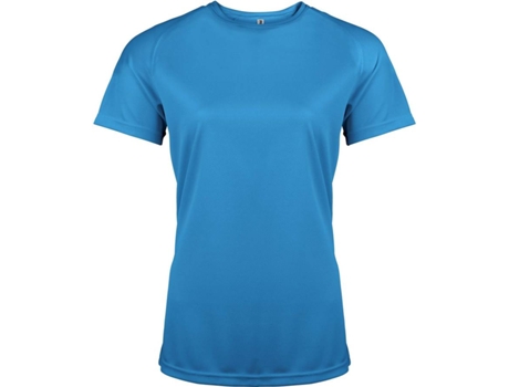 Camiseta de Mujer para Deporte PROACT Multideportes Poliéster Azul (2XL)