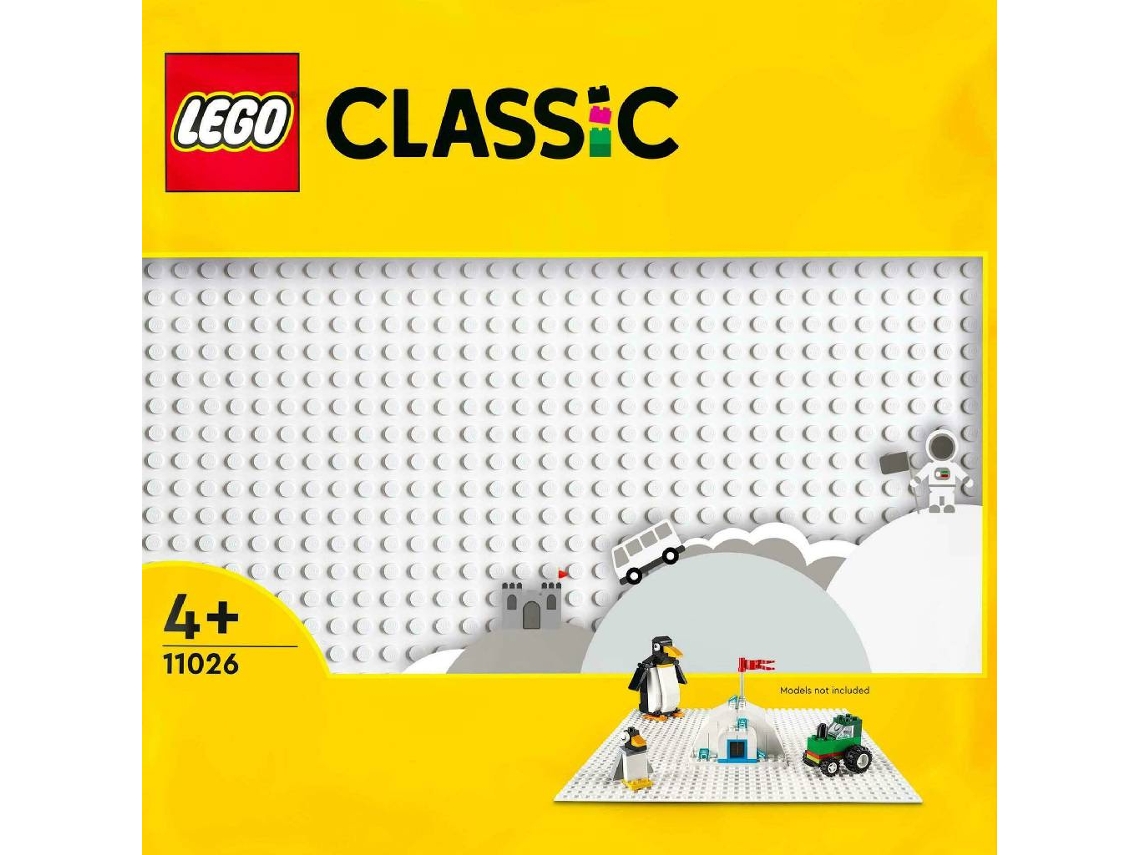Placa de Construção Branca - 11026 LEGO-CLASSIC 