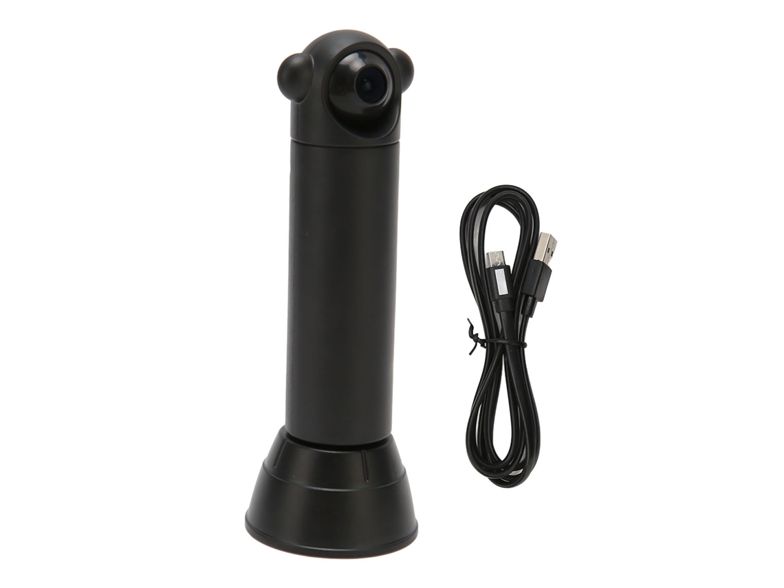 Mini Cámara De Seguridad Inalámbrica Wifi 1080p Con Visión Nocturna Y Rotación De 180° Para El Hogar.