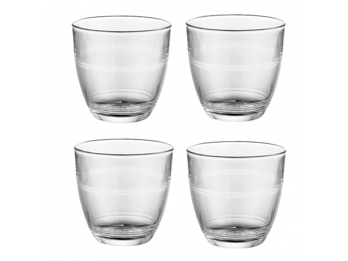 Set de Vasos Duralex Gigogne 4 Unidades (160 cc)