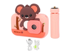 Cámara digital compacta HD 1080p para viajes y vlogging portátil.