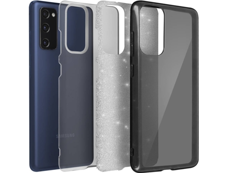 Carcasa Samsung Galaxy S20 FE AVIZAR Brillante Negro