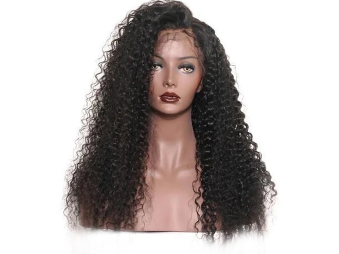 Dan26-peluca Frontal De Pelo Humano Deep Curly Wave Rizos Profundos Pelucas De Pelo Humano