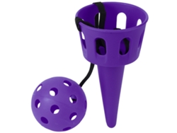 Juego De Lanzamiento Y Catching Con Cuchara Para Niños Equipo De Entrenamiento De Coordinación Deportiva Morado
