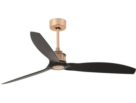 Ventilador de Techo FARO BARCELONA Just Fan Negro (32 W - Diámetro 128 cm)
