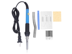 Set De Soldador Eléctrico Con Termostato Ajustable 60w Para Suministros Industriales