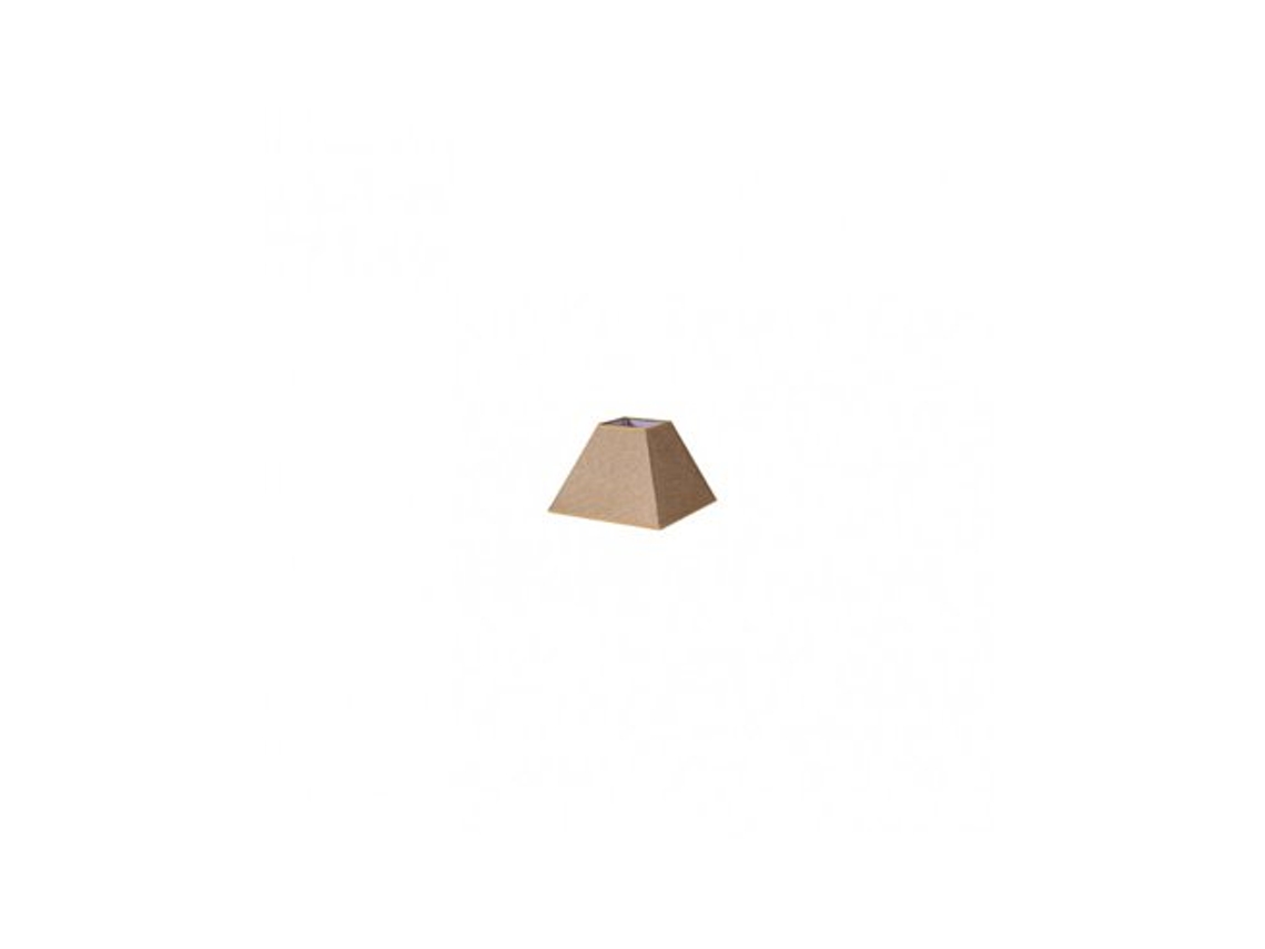 Pantalla Piramide Divos Pinza Marron 12dx7dx10h Saco-yute