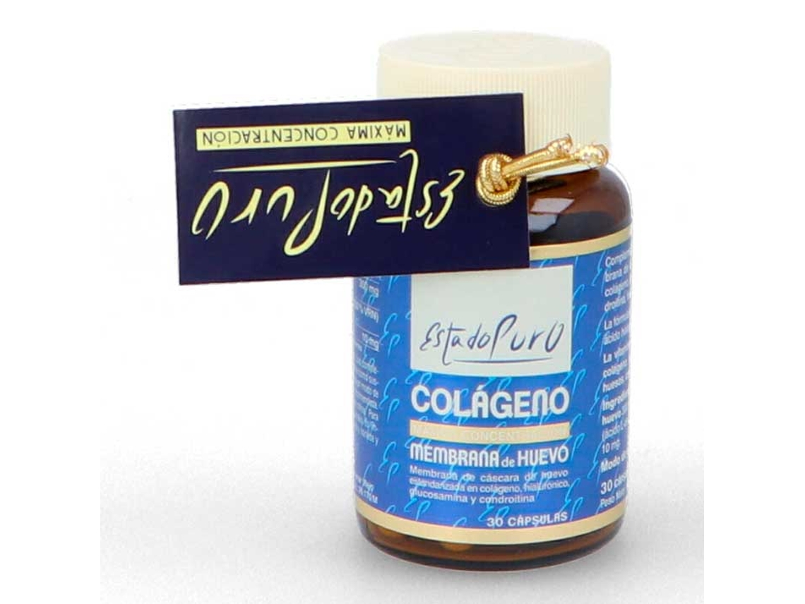 Complemento Alimentar ESTADO PURO Colágeno Pura Membrana De Huevo (30 cápsulas)
