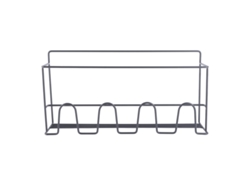 Soporte De Pared Para Zapatillas, No Requiere Taladrar, Autoadhesivo, Pequeño, Para Puerta De Baño, Metal Resistente.