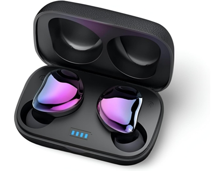 Auriculares inalámbricos, auriculares Bluetooth más elegantes para niñas y mujeres, auriculares inalámbricos perfectos para oídos pequeños, estuche...