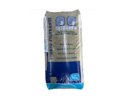 Vaso Filtrante para Piscina, Bolsa 25Kg, Color Azul, Ecoglass 70X30X10 Cm SUINGA