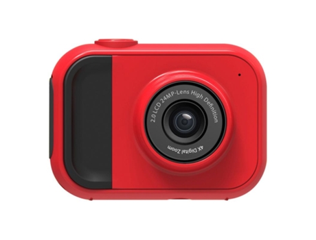 Cámara de Vídeo Digital Portátil SLOWMOOSE Full HD 1080P Profesional Indefinida (Rojo)
