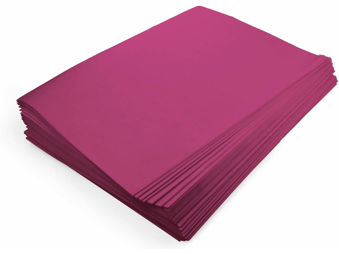 Papel Seda WEROLA (Rosa - 50 x 70 cm 520 Unidades)