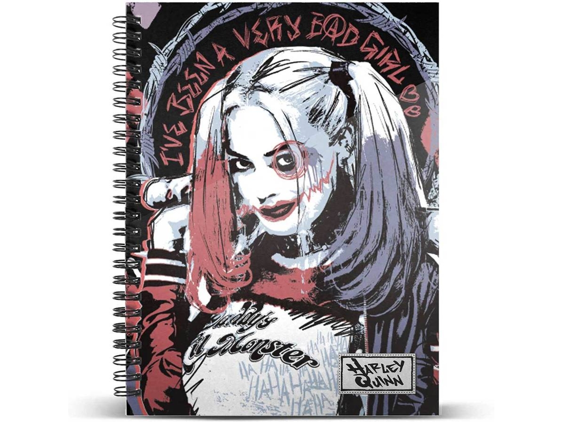 Cuaderno ARLEQUINA Crazy (A4 - Cuadriculado)