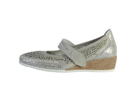Sandalias de Tacón Anti-Riscos de Mujer ENZA NUCCI Gris (40)